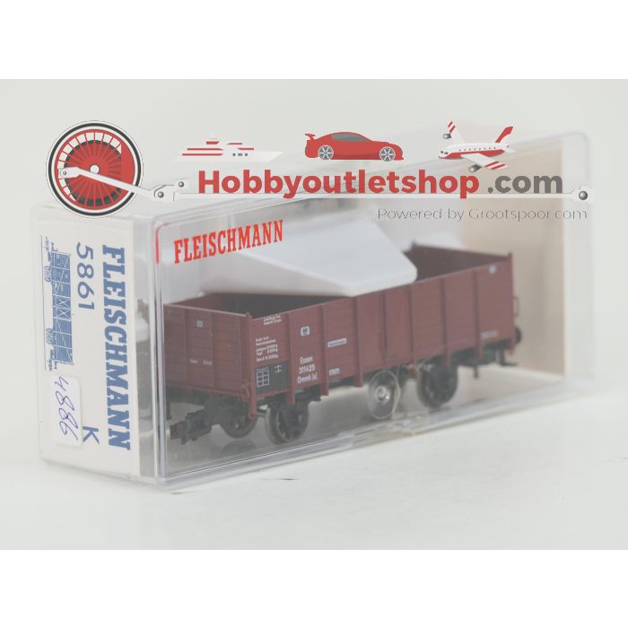 Schaal H0 Fleischmann NEW OLD STOCK COMPLETE SET 4886, 5861, 5863, 5865 en 5867 Treinset '80 Jahre Deutscher Staatsbahnwegen' met goederenwagons van de KPEV #9450 - sku: 20260617105125 - New - Photo 10