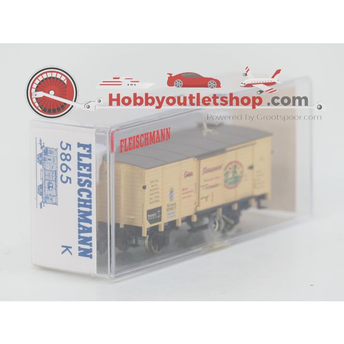 Schaal H0 Fleischmann NEW OLD STOCK COMPLETE SET 4886, 5861, 5863, 5865 en 5867 Treinset '80 Jahre Deutscher Staatsbahnwegen' met goederenwagons van de KPEV #9450 - sku: 20260617105125 - New - Photo 13