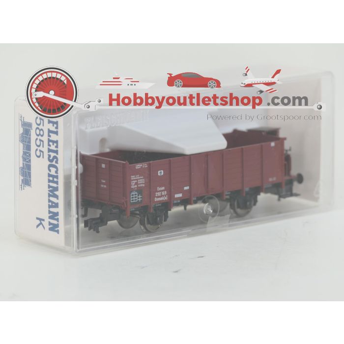 Schaal H0 Fleischmann NEW OLD STOCK COMPLETE SET 4891, 5855, 5856 en 5857 Preußischer Güterzug van de KPEV #9454 - sku: 20260617025703 - New - Photo 7