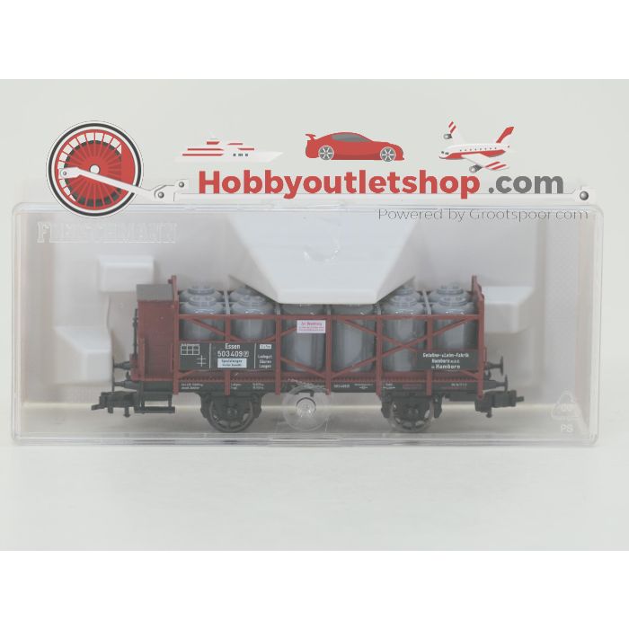 Schaal H0 Fleischmann NEW OLD STOCK COMPLETE SET 4891, 5855, 5856 en 5857 Preußischer Güterzug van de KPEV #9454 - sku: 20260617025703 - New - Photo 9