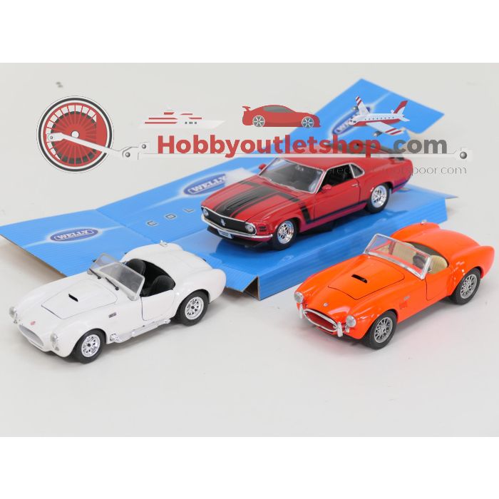 Schaal 1:24 Set 3 Amerikaanse muscles cars - sku: 20260619105556 - Gebruikt - Zo goed als nieuw - Afbeelding 2