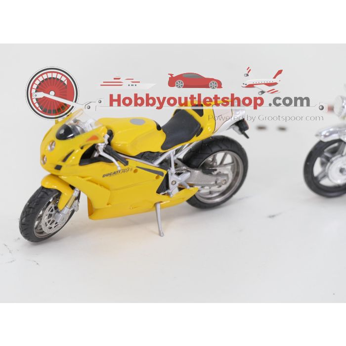 1:24 Motoren Set Ducati 749S 2003 & Police Motor - sku: 20260619114014 - Gebruikt - Zeer goede staat - Afbeelding 2