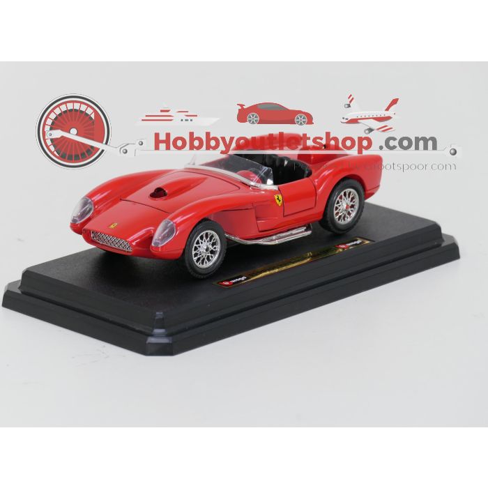 Schaal 1:24 Bburago 1507, 1507, 1510, 1511 en 1539 set van 5 Ferrari's (Testarossa, 250 GTO, 275 GTB/4 en 348 tb) #9645 - sku: 20260709015153 - Gebruikt - Zeer goede staat - Afbeelding 4