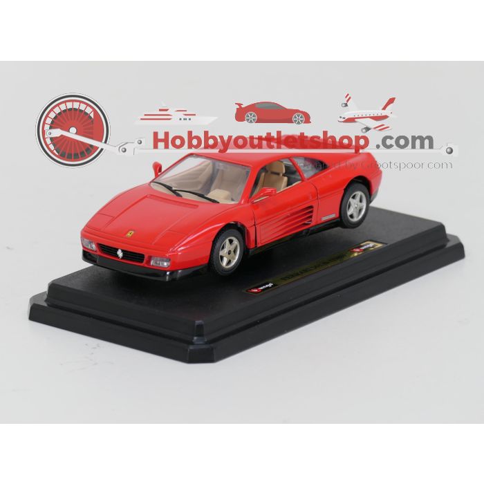 Schaal 1:24 Bburago 1507, 1507, 1510, 1511 en 1539 set van 5 Ferrari's (Testarossa, 250 GTO, 275 GTB/4 en 348 tb) #9645 - sku: 20260709015153 - Gebruikt - Zeer goede staat - Afbeelding 8