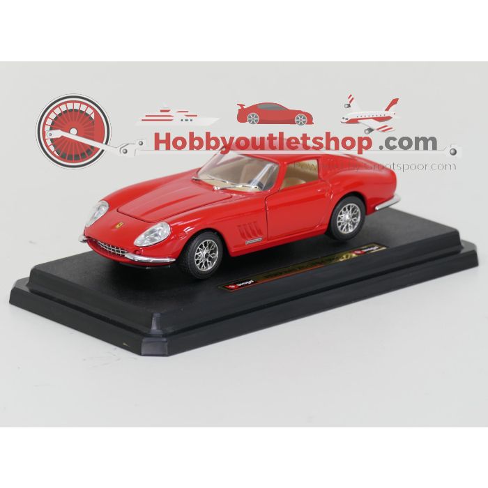 Schaal 1:24 Bburago 1507, 1507, 1510, 1511 en 1539 set van 5 Ferrari's (Testarossa, 250 GTO, 275 GTB/4 en 348 tb) #9645 - sku: 20260709015153 - Gebruikt - Zeer goede staat - Afbeelding 10