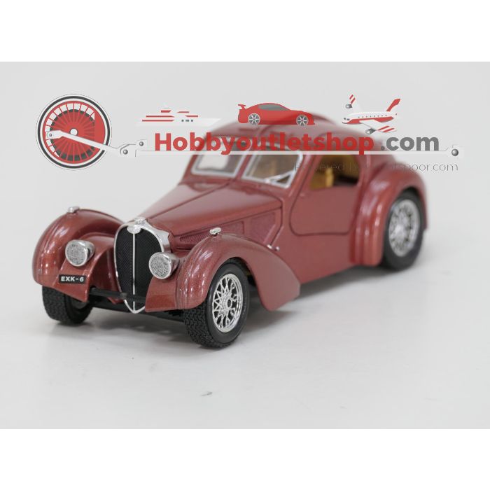 Schaal 1:24 Bburago set van 5 Bugatti's 11CB, Atlantic en Type 55 #9646 - sku: 20260709024009 - Gebruikt - Goede staat - Afbeelding 9