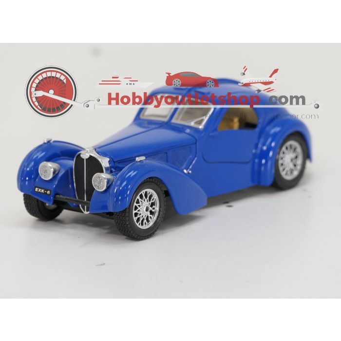 Schaal 1:24 Bburago set van 5 Bugatti's 11CB, Atlantic en Type 55 #9646 - sku: 20260709024009 - Gebruikt - Goede staat - Afbeelding 11