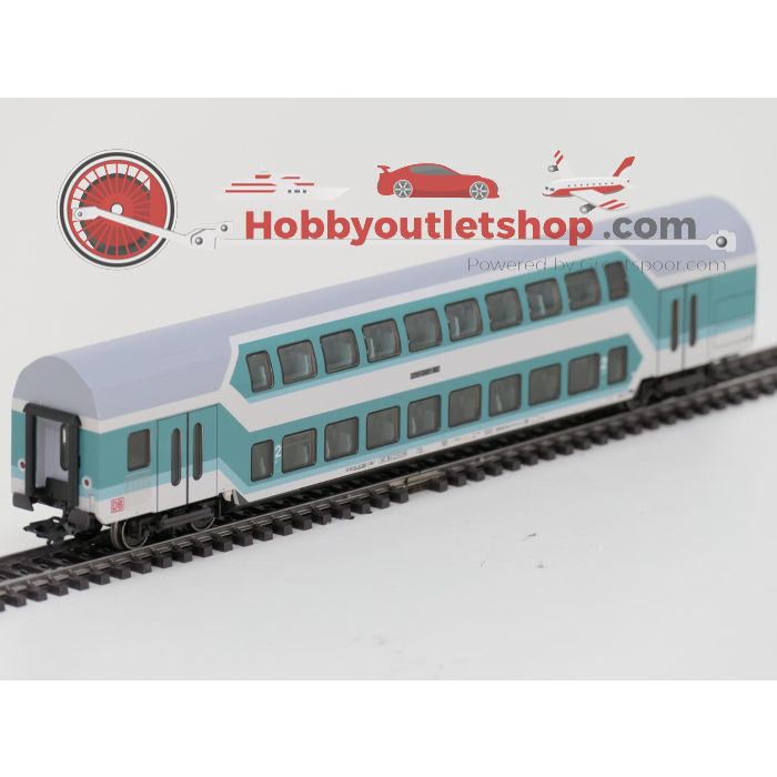 Schaal H0 Märklin 43580 setrijtuigen "dubbeldekkers" van de DB #9694 - sku: 20260717105501 - Gebruikt - Zeer goede staat - Afbeelding 5