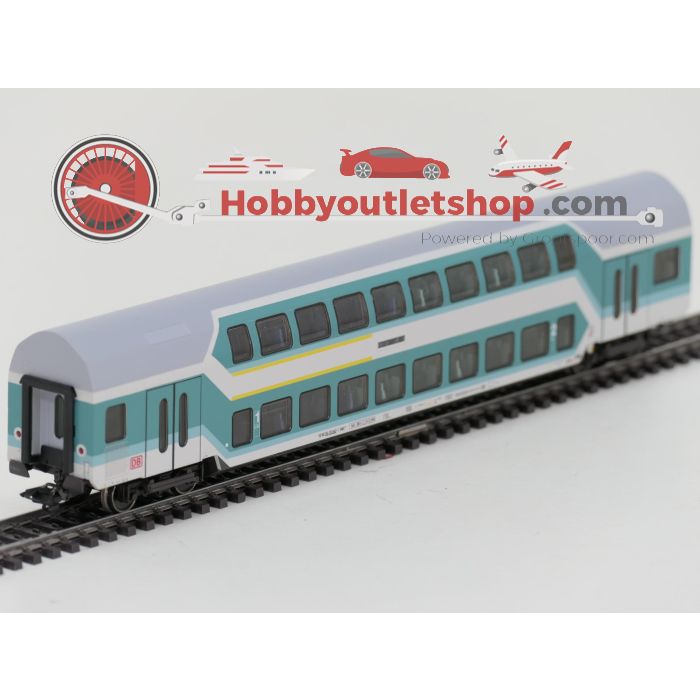 Schaal H0 Märklin 43580 setrijtuigen "dubbeldekkers" van de DB #9694 - sku: 20260717105501 - Gebruikt - Zeer goede staat - Afbeelding 8
