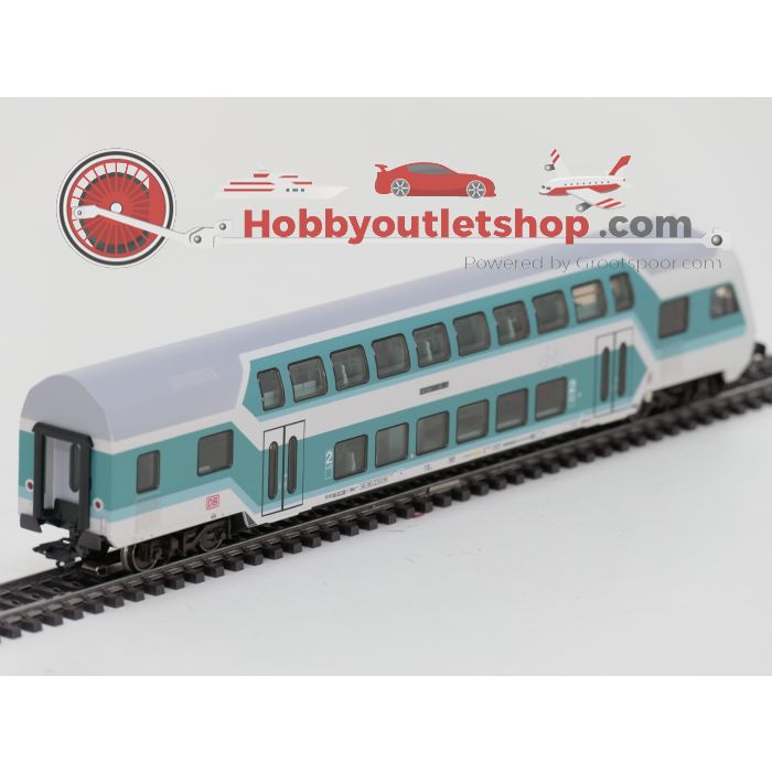 Schaal H0 Märklin 43580 setrijtuigen "dubbeldekkers" van de DB #9694 - sku: 20260717105501 - Gebruikt - Zeer goede staat - Afbeelding 11