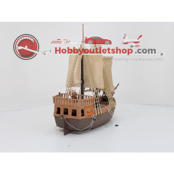 Playmobil 3550 + 3570 Piratenschip met roeiboten, piraten & accessoires #9931 - sku: 20260820091925 - Gebruikt - Zeer goede staat - Afbeelding 6