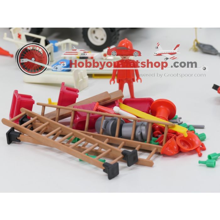 Playmobil 3217, 3473, 3208 Politie, Brandweer, Wegenwacht & Hulpdiensten Set #9933 - sku: 20260820121906 - Gebruikt - Zeer goede staat - Afbeelding 2