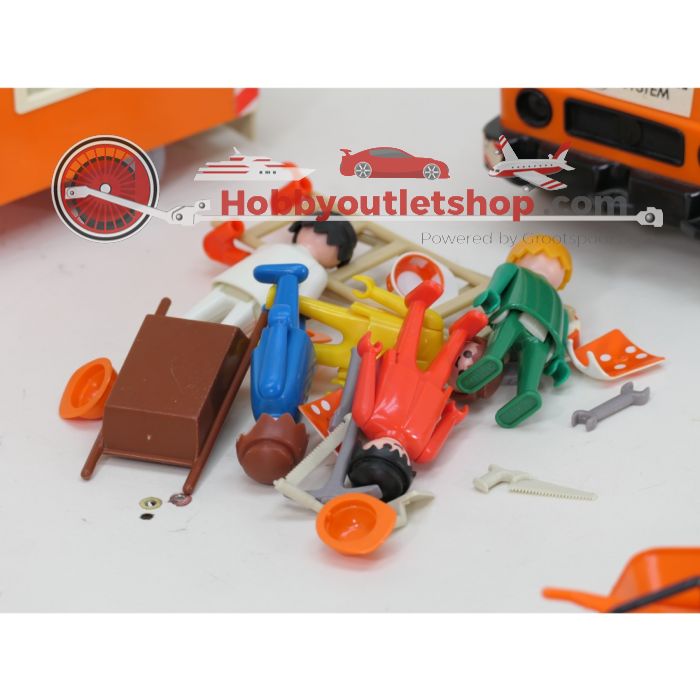 Playmobil 3472, 3203, 3201,3312,3314, 3207, 3774 XXXL Baustellen Set #9934 - sku: 20260820022415 - Gebruikt - Zeer goede staat - Afbeelding 5