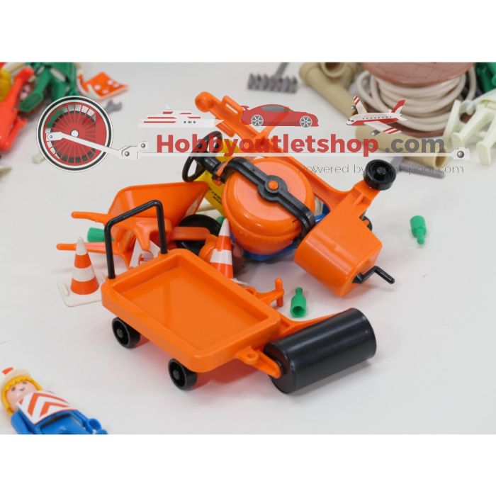 Playmobil 3472, 3203, 3201,3312,3314, 3207, 3774 XXXL Baustellen Set #9934 - sku: 20260820022415 - Gebruikt - Zeer goede staat - Afbeelding 7