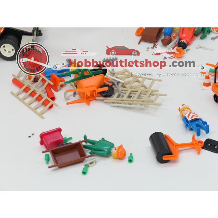 Playmobil 3472, 3203, 3201,3312,3314, 3207, 3774 XXXL Baustellen Set #9934 - sku: 20260820022415 - Gebruikt - Zeer goede staat - Afbeelding 8