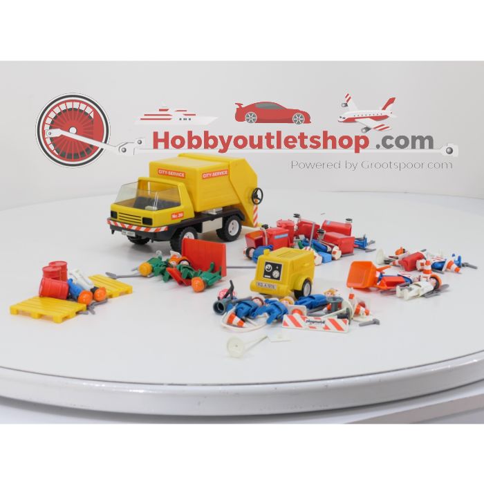 Playmobil 3470, 3239, 3506, 3507, 3527, 3533 XXXL Baustellen set #9935 - sku: 20260820030840 - Gebruikt - Zeer goede staat - Afbeelding 2