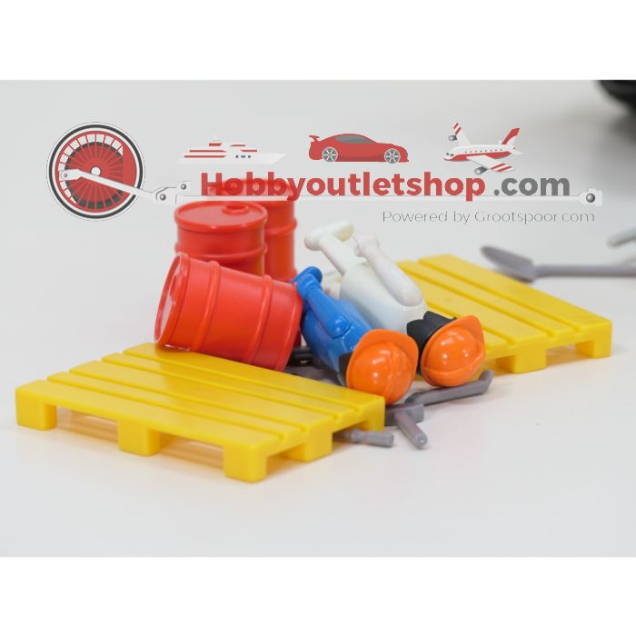 Playmobil 3470, 3239, 3506, 3507, 3527, 3533 XXXL Baustellen set #9935 - sku: 20260820030840 - Gebruikt - Zeer goede staat - Afbeelding 5