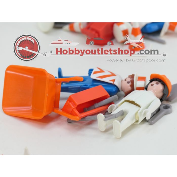 Playmobil 3470, 3239, 3506, 3507, 3527, 3533 XXXL Baustellen set #9935 - sku: 20260820030840 - Gebruikt - Zeer goede staat - Afbeelding 8