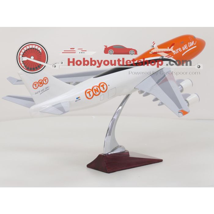 Schaal 1:100 Boeing 747-400F van TNT Airways "Sure we can" Reg. OO-THA #9896 - sku: 20260820042748 - Gebruikt - Goede staat - Afbeelding 2