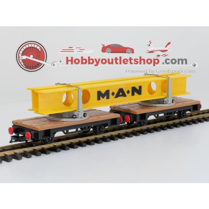 Playmobil 4109  M.A.N. schamelwagen set SEHR SELTENl - sku: 20260430024110 - Gebruikt - Zeer goede staat - Afbeelding 2