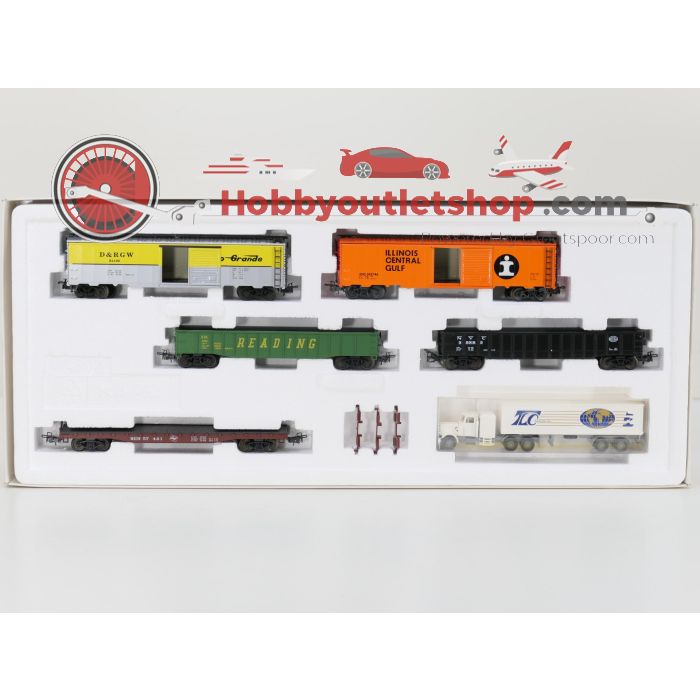 Schaal H0 Märklin 4862 USA-set goederenwagens I #10088 - sku: 20260910054641 - Gebraucht - Wie Neu - Bild 18