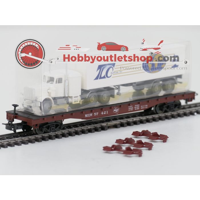 Schaal H0 Märklin 4862 USA-set goederenwagens I #10088 - sku: 20260910054641 - Gebraucht - Wie Neu - Bild 12