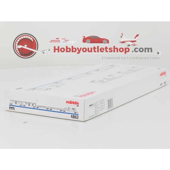Schaal H0 Märklin 4862 USA-set goederenwagens I #10088 - sku: 20260910054641 - Gebraucht - Wie Neu - Bild 16