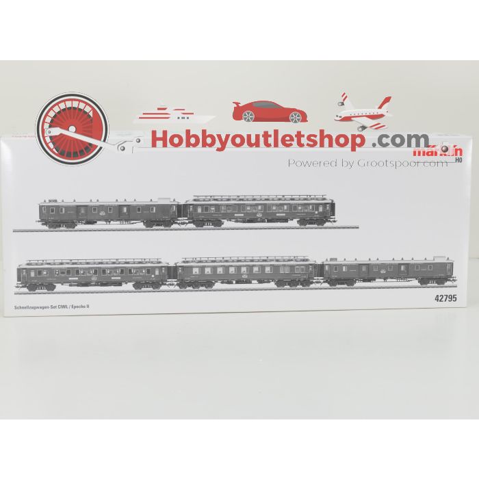 Schaal H0 Märklin 42795 sneltreinrijtuigset CIWL Orient-Express 1928 #10089 - sku: 20260911090718 - Gebraucht - Sehr guter Zustand - Bild 19