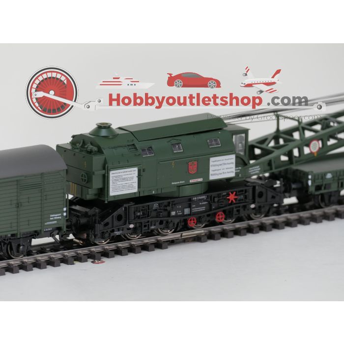 Schaal H0 Märklin 49571 kraan met stoomaandrijving type 058 (Ardelt) van de DB #10090 - sku: 20260911103645 - Gebruikt - Zo goed als nieuw - Afbeelding 4