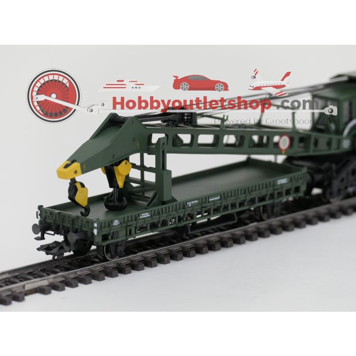 Schaal H0 Märklin 49571 kraan met stoomaandrijving type 058 (Ardelt) van de DB #10090 - sku: 20260911103645 - Gebruikt - Zo goed als nieuw - Afbeelding 6