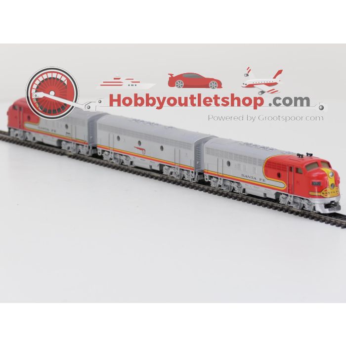 Schaal H0 Märklin 3060, 4060 en 4063 3-delige diesel treinstel Santa Fe van de ATSF #10095 - sku: 20260911035837 - Used - Good condition - Photo 4