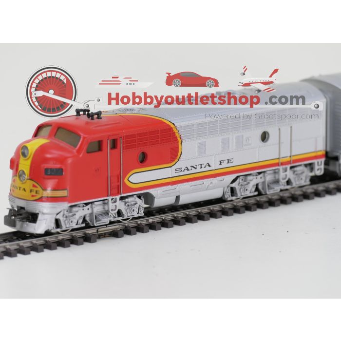 Schaal H0 Märklin 3060, 4060 en 4063 3-delige diesel treinstel Santa Fe van de ATSF #10095 - sku: 20260911035837 - Used - Good condition - Photo 5