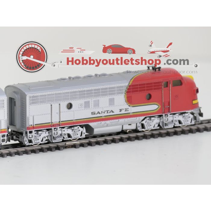 Schaal H0 Märklin 3060, 4060 en 4063 3-delige diesel treinstel Santa Fe van de ATSF #10095 - sku: 20260911035837 - Used - Good condition - Photo 7