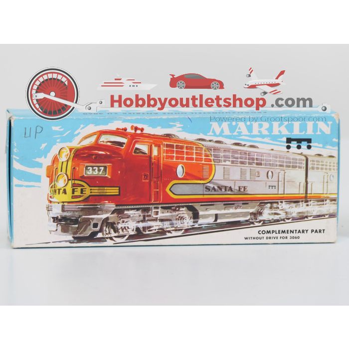Schaal H0 Märklin 3060, 4060 en 4063 3-delige diesel treinstel Santa Fe van de ATSF #10095 - sku: 20260911035837 - Used - Good condition - Photo 13