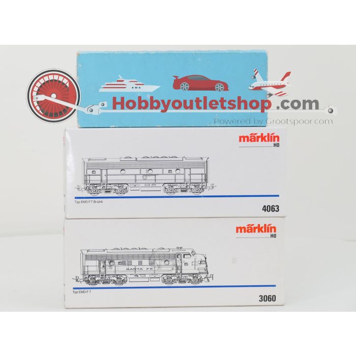 Schaal H0 Märklin 3060, 4060 en 4063 3-delige diesel treinstel Santa Fe van de ATSF #10095 - sku: 20260911035837 - Used - Good condition - Photo 16