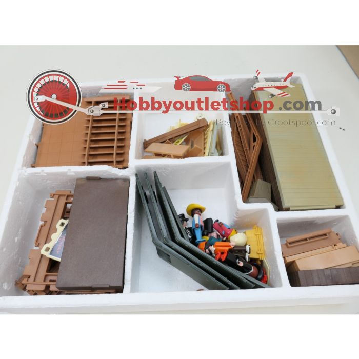 Playmobil 3770 Western Bahnhof Colorado Springs bijna compleet OVP #9946 - sku: 20260917024353 - Gebruikt - Zeer goede staat - Afbeelding 2