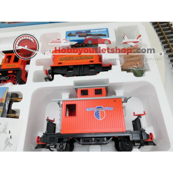Playmobil 4034 Western Train / Steaming Mary treinset uit 1988 OVP NEW OLD STOCK - sku: 20260917034725 - Nieuw - Nieuwstaat - Afbeelding 3