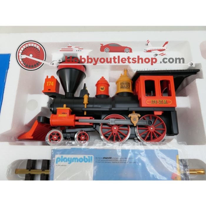 Playmobil 4034 Western Train / Steaming Mary treinset uit 1988 OVP NEW OLD STOCK - sku: 20260917034725 - Nieuw - Nieuwstaat - Afbeelding 4
