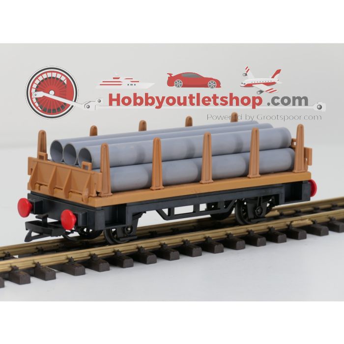 Playmobil 4105 rongenwagen met buizenlading OVP - sku: 20260918103352 - Gebruikt - Zeer goede staat - Afbeelding 3