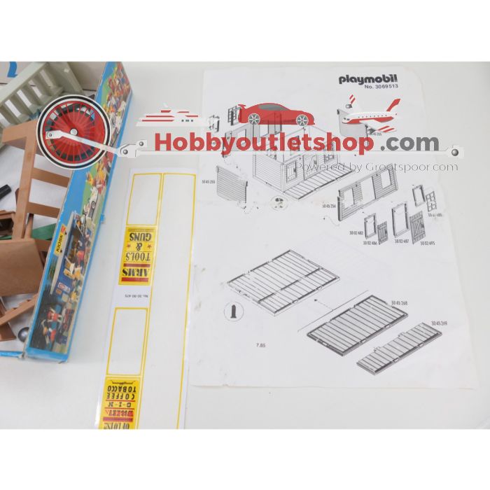 Playmobil 3462 Western Drug Store Bijna compleet OVP #9951 - sku: 20260918014945 - Gebruikt - Zeer goede staat - Afbeelding 3