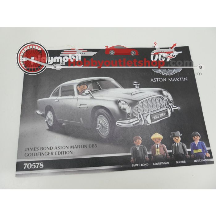 Playmobil 70578 James Bond Aston Martin Db5 Vitrinemodel OVP #9954 - sku: 20260918023308 - Gebruikt - Zeer goede staat - Afbeelding 3