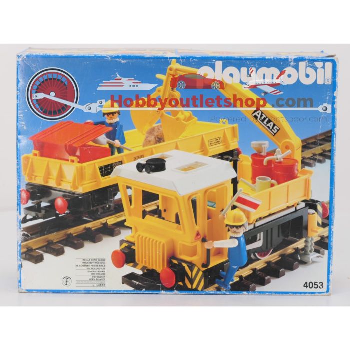 Playmobil 4053 Kraanlok met wagon onbespeeld - sku: 20260918054321 - Nieuw - Nieuwstaat - Afbeelding 9
