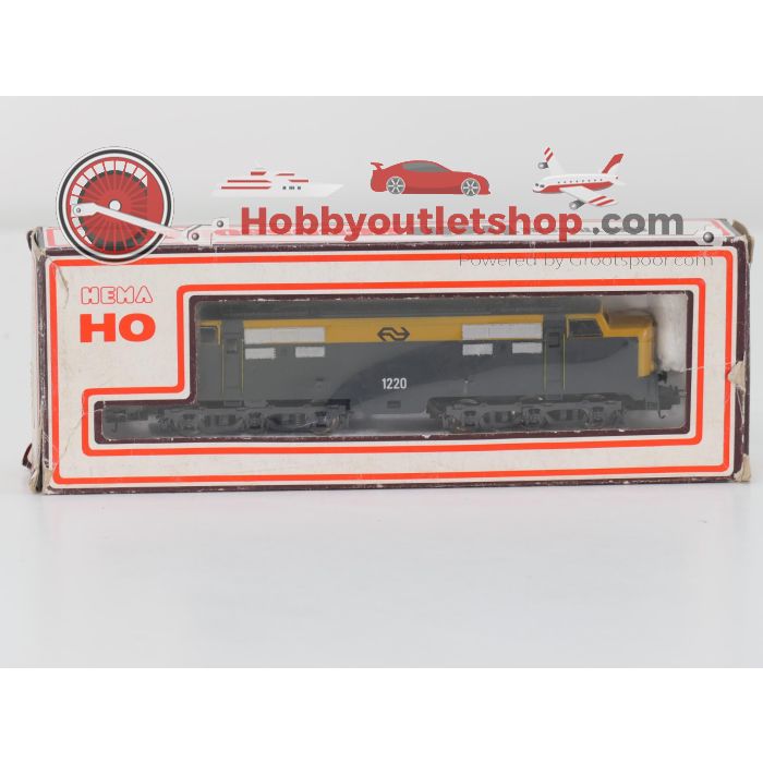 Schaal H0 Lima/HEMA 208024L, 9109 en 9110 elektrische locomotief 1200 met Plan E rijtuigen van de NS #10132 - sku: 20260929031722 - Gebruikt - Goede staat - Afbeelding 7