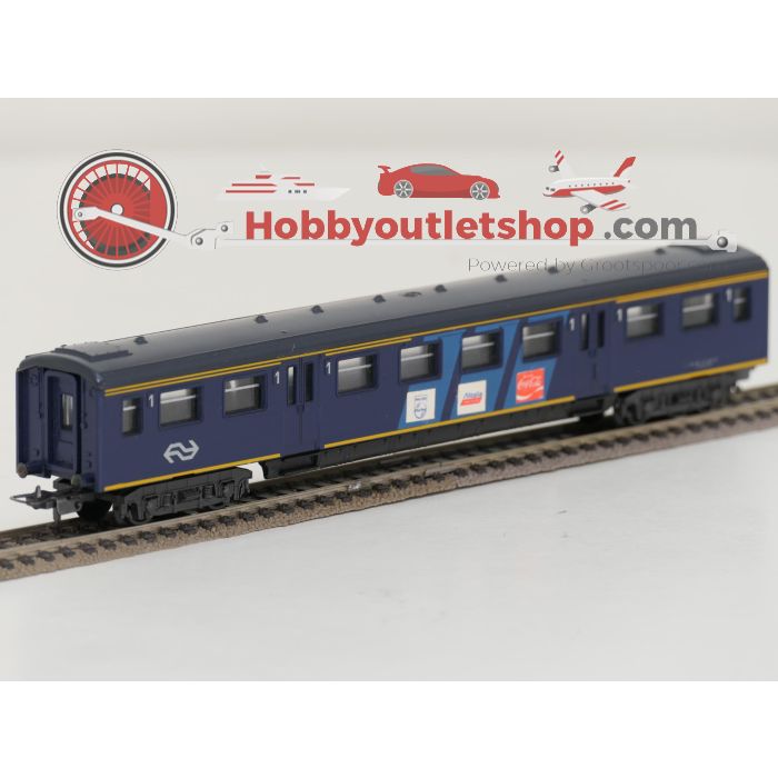 Schaal H0 Lima/HEMA 208024L, 9109 en 9110 elektrische locomotief 1200 met Plan E rijtuigen van de NS #10132 - sku: 20260929031722 - Gebruikt - Goede staat - Afbeelding 11