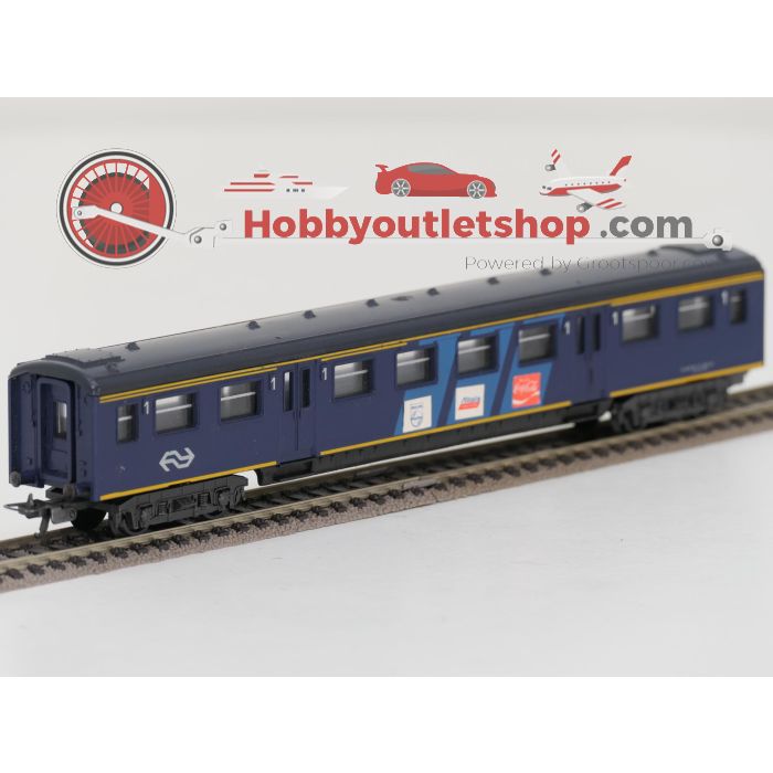 Schaal H0 Lima/HEMA 208024L, 9109 en 9110 elektrische locomotief 1200 met Plan E rijtuigen van de NS #10132 - sku: 20260929031722 - Gebruikt - Goede staat - Afbeelding 12