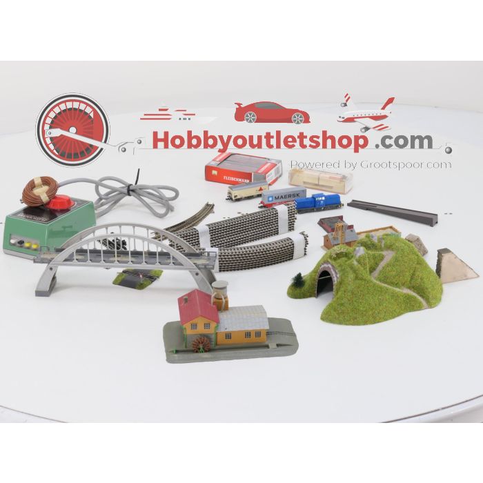 Schaal N Fleischmann startset diesellocomotief BR 204 van de DB #10137 - sku: 20260930044520 - Gebruikt - Goede staat - Afbeelding 2