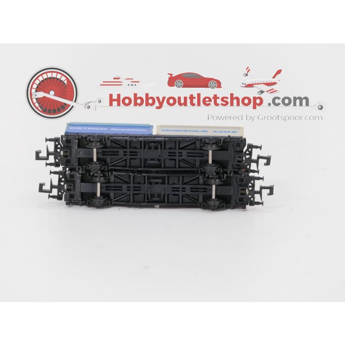 Schaal N Minitrix startset diesellocomotief werkloc van de DB #10138 - sku: 20261001112650 - Used - Good condition - Photo 15
