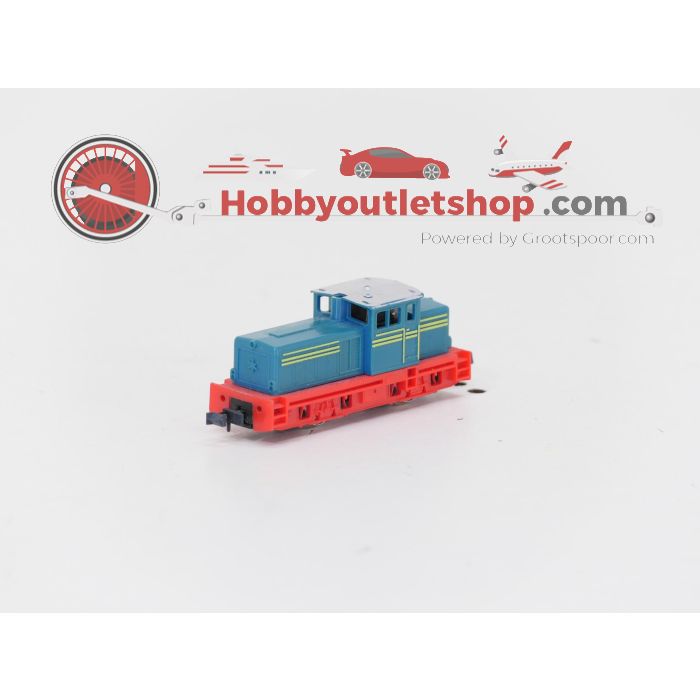 Schaal N Minitrix startset diesellocomotief werkloc van de DB #10138 - sku: 20261001112650 - Used - Good condition - Photo 16