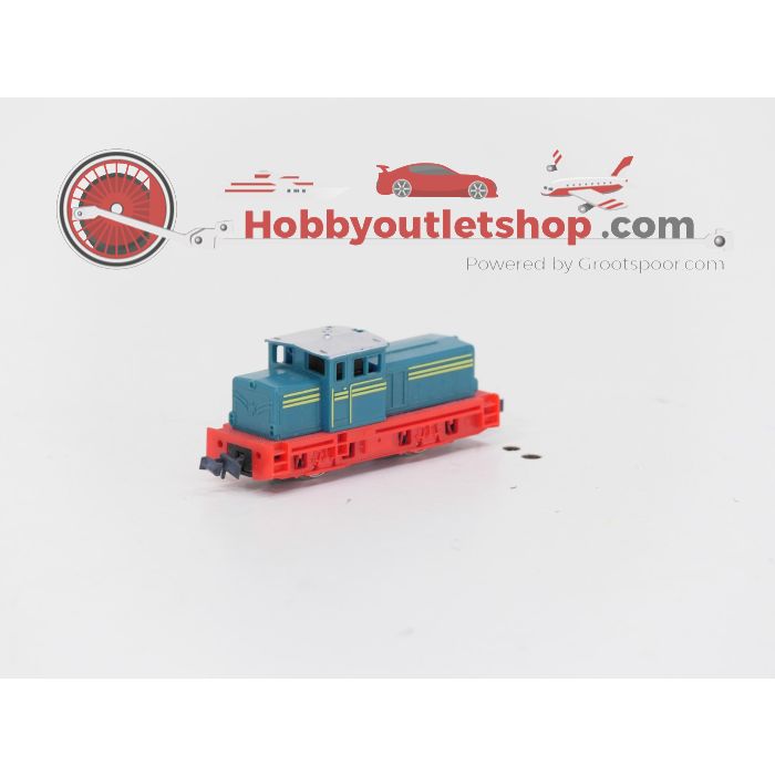Schaal N Minitrix startset diesellocomotief werkloc van de DB #10138 - sku: 20261001112650 - Used - Good condition - Photo 17