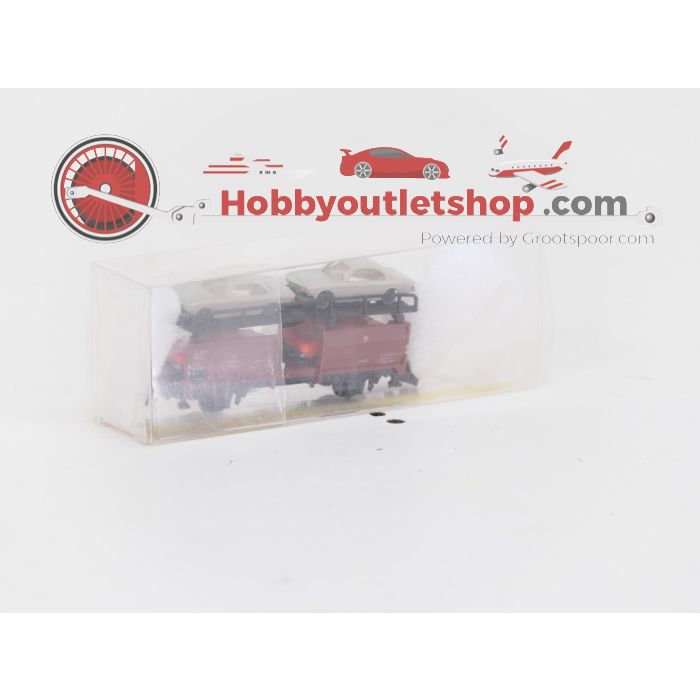 Schaal N Minitrix startset diesellocomotief werkloc van de DB #10138 - sku: 20261001112650 - Used - Good condition - Photo 19